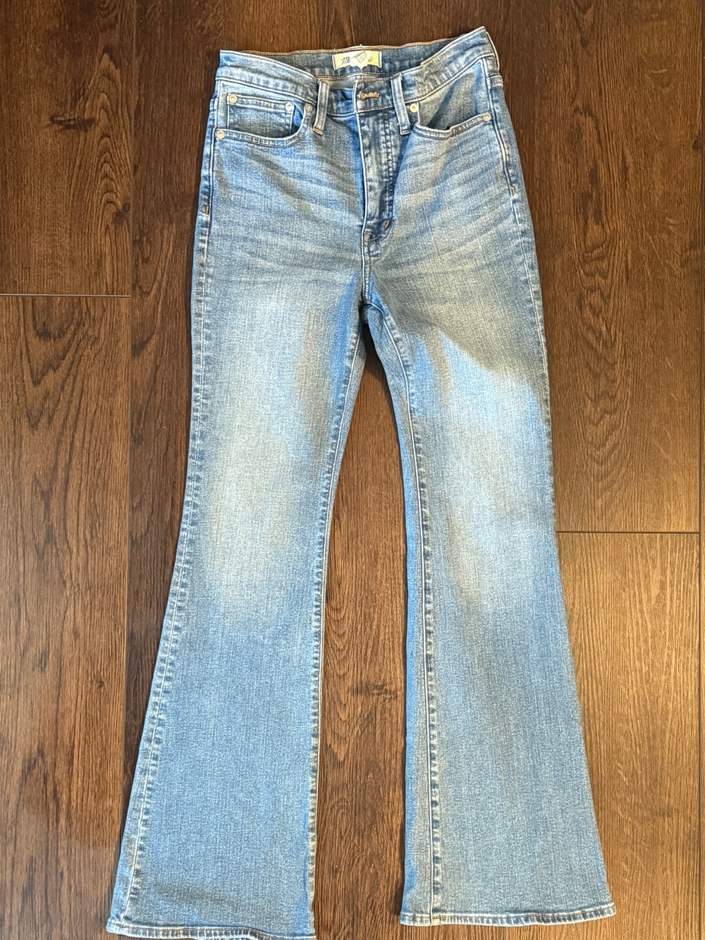 Madewell Light Blue High-Rise Flare Jeans Sz 26